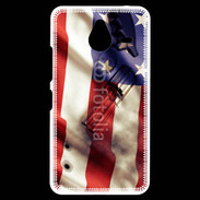 Coque Personnalisée Nokia Lumia 640XL LTE Drapeau USA avec arme