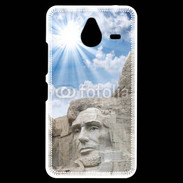 Coque Personnalisée Nokia Lumia 640XL LTE Monument USA Roosevelt et Lincoln