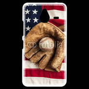 Coque Personnalisée Nokia Lumia 640XL LTE Passion Baseball USA 60