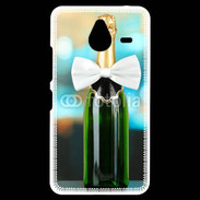 Coque Personnalisée Nokia Lumia 640XL LTE Bouteille de champagne avec noeud