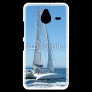 Coque Personnalisée Nokia Lumia 640XL LTE Catamaran en mer