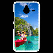 Coque Personnalisée Nokia Lumia 640XL LTE Kayak dans un lagon