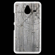 Coque Personnalisée Nokia Lumia 640XL LTE Rose des vents sur fond en bois