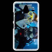 Coque Personnalisée Nokia Lumia 640XL LTE Couple de plongeurs