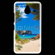 Coque Personnalisée Nokia Lumia 640XL LTE Vue de la mer bleue 10