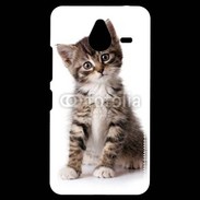 Coque Personnalisée Nokia Lumia 640XL LTE Chaton gris 3