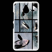 Coque Personnalisée Nokia Lumia 640XL LTE Orque noir et blanc