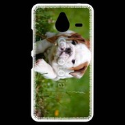 Coque Personnalisée Nokia Lumia 640XL LTE Chiot bulldog anglais 3