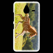Coque Personnalisée Nokia Lumia 640XL LTE Poulain dans un champs