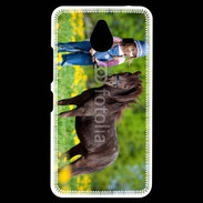 Coque Personnalisée Nokia Lumia 640XL LTE Petite fille avec son poney