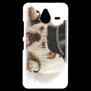 Coque Personnalisée Nokia Lumia 640XL LTE Bulldog village people