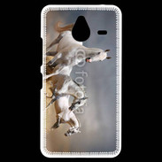 Coque Personnalisée Nokia Lumia 640XL LTE Groupe de chevaux blancs
