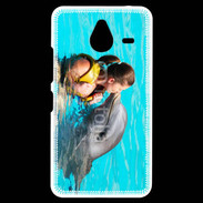 Coque Personnalisée Nokia Lumia 640XL LTE Bisou de dauphin