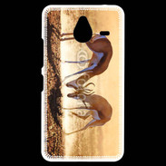 Coque Personnalisée Nokia Lumia 640XL LTE Duel de springbok