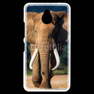 Coque Personnalisée Nokia Lumia 640XL LTE Éléphant de face