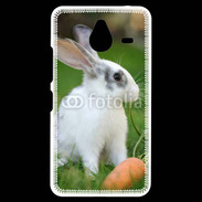 Coque Personnalisée Nokia Lumia 640XL LTE Lapin et carotte