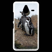 Coque Personnalisée Nokia Lumia 640XL LTE 2 pingouins