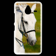 Coque Personnalisée Nokia Lumia 640XL LTE Portrait cheval blanc 25