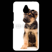 Coque Personnalisée Nokia Lumia 640XL LTE Portrait chiot Berger allemand
