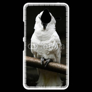 Coque Personnalisée Nokia Lumia 640XL LTE Parrot blanc 10