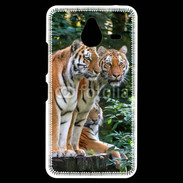 Coque Personnalisée Nokia Lumia 640XL LTE Famille de tigres
