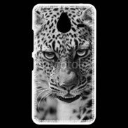Coque Personnalisée Nokia Lumia 640XL LTE Léopard en noir et blanc 500