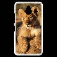 Coque Personnalisée Nokia Lumia 640XL LTE Portrait de lionceau 100