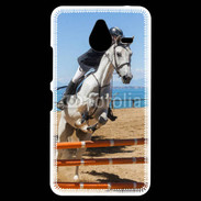 Coque Personnalisée Nokia Lumia 640XL LTE Saut d'obstacle à cheval 100