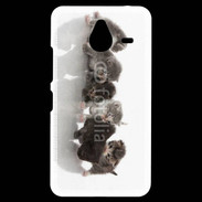 Coque Personnalisée Nokia Lumia 640XL LTE Petit chat en folie 500