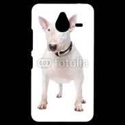 Coque Personnalisée Nokia Lumia 640XL LTE Bull Terrier blanc 600