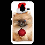Coque Personnalisée Nokia Lumia 640XL LTE Chiot de noël 810