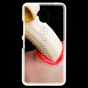 Coque Personnalisée Nokia Lumia 640XL LTE Manger une banane