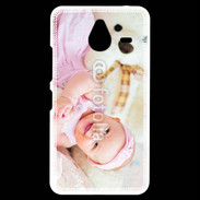 Coque Personnalisée Nokia Lumia 640XL LTE Sourire de bébé en rose
