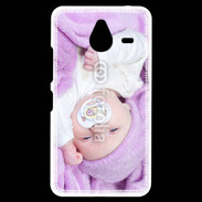 Coque Personnalisée Nokia Lumia 640XL LTE Amour de bébé en violet