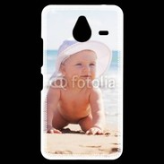 Coque Personnalisée Nokia Lumia 640XL LTE Bébé à la plage