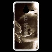 Coque Personnalisée Nokia Lumia 640XL LTE Singe faisant un fuck