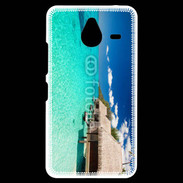 Coque Personnalisée Nokia Lumia 640XL LTE Bungalow sur mer tropicale