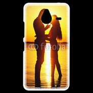 Coque Personnalisée Nokia Lumia 640XL LTE Couple sur la plage