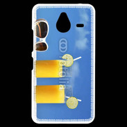 Coque Personnalisée Nokia Lumia 640XL LTE Jus d'orange sur la plage