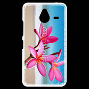 Coque Personnalisée Nokia Lumia 640XL LTE Fleurs à la plage