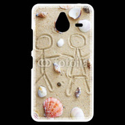 Coque Personnalisée Nokia Lumia 640XL LTE Toi et moi sur la plage