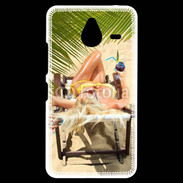 Coque Personnalisée Nokia Lumia 640XL LTE Femme sexy à la plage 25