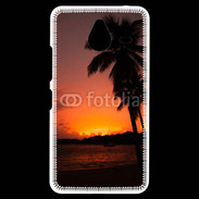 Coque Personnalisée Nokia Lumia 640XL LTE Cocotier au soleil couchant