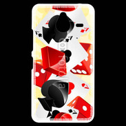 Coque Personnalisée Nokia Lumia 640XL LTE Carte et dés en folie