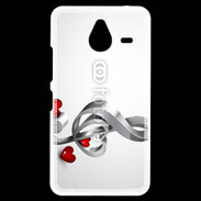 Coque Personnalisée Nokia Lumia 640XL LTE Love for music 1