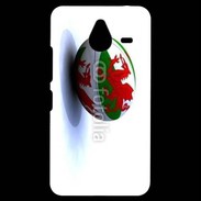 Coque Personnalisée Nokia Lumia 640XL LTE Ballon de rugby Pays de Galles