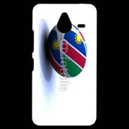 Coque Personnalisée Nokia Lumia 640XL LTE Ballon de rugby Namibie