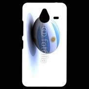 Coque Personnalisée Nokia Lumia 640XL LTE Ballon de rugby Argentine