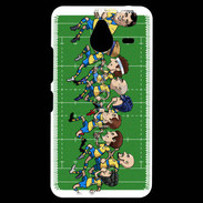 Coque Personnalisée Nokia Lumia 640XL LTE Cartoon rugby 1