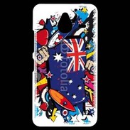 Coque Personnalisée Nokia Lumia 640XL LTE Graffiti Australie rugby